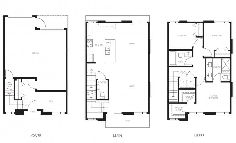 Townsend at Panorama Village | Surrey Townhomes | Polygon Homes