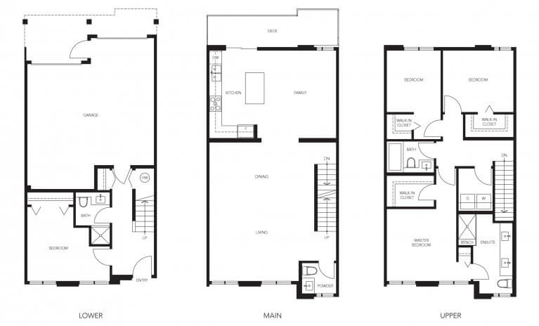 Townsend at Panorama Village | Surrey Townhomes | Polygon Homes