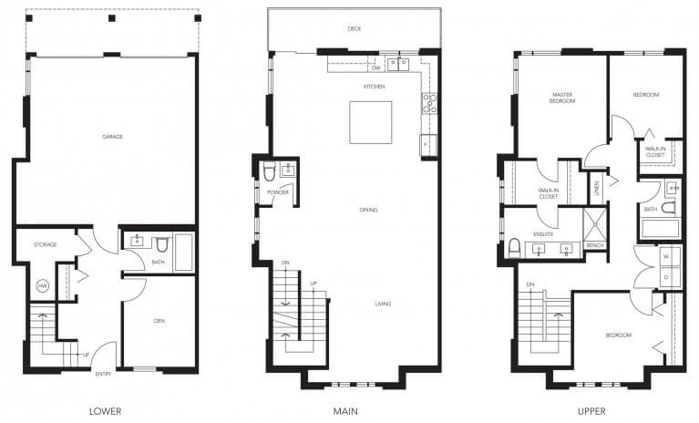 Townsend at Panorama Village | Surrey Townhomes | Polygon Homes